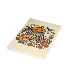 Spooky halloween greeting card - cards