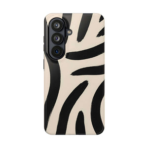 Abstract Zebra Print Phone Case