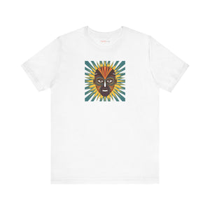 A painted face, Unisex Jersey Short Sleeve Tee