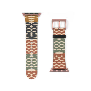 Southwestern Pattern Watch Band — Boho Aztec Apple Watch Strap