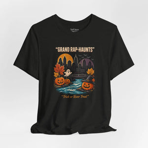 Grand rap-haunts halloween graphic tee - t-shirts