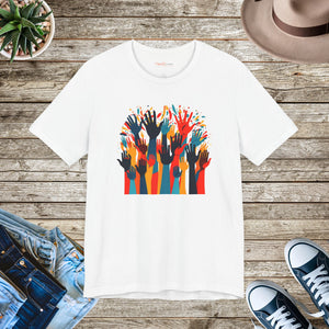 Diversity and equality, Unisex Jersey Short Sleeve Tee