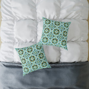 Geometric Moroccan Pattern Square Pillow