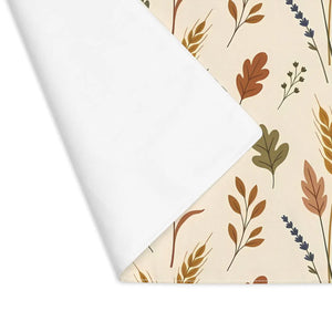 Fine wheat head detail on the DipaliZ autumn meadow placemat