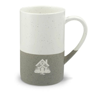 Engraved rustic house mug - mugs