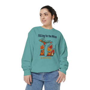 Falling for the mitten up north vibes autumn sweatshirt - sweatshirts