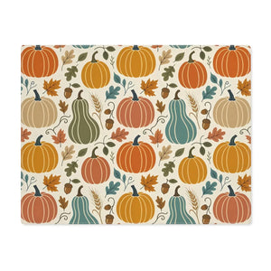 DipaliZ 18 by 14 inch double-layer placemat in vintage autumn tones