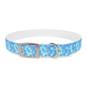 Blue spheres Dog Collar