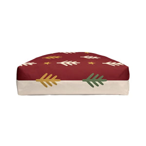 Holiday Arrow Weekender Tote Bag — Festive Red & Cream Travel Bag