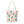 Tote Bag — Tropical Flamingo Palm Print Beach Tote