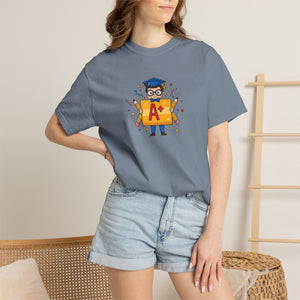 A+ Grad Owl T-Shirt — Cute Academic Graduation Tee for Students & Teachers