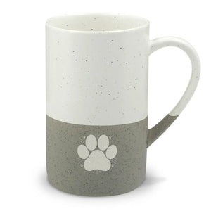 Paw print ceramic mug - mugs