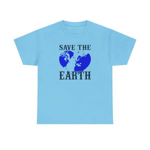 Save the earth, Earth Day, Unisex Heavy Cotton Tee