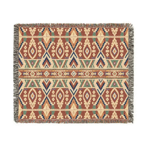 Southwestern geometric pattern by DipaliZ in muted earth colors