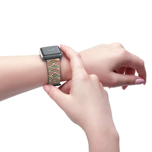 Southwestern Pattern Watch Band — Geometric Aztec Print for Apple Watch