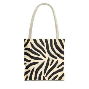Zebra print tote bag - bags