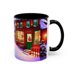 Christmas Winter, Accent Coffee Mug, 11oz