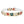 Paw Print Dog Collar — Colorful Red, Teal & Brown Paw Pattern
