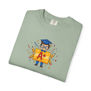A+ Grad Owl T-Shirt — Cute Academic Graduation Tee for Students & Teachers