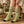 Floral Bouquet Sublimation Socks — Green Vintage Flower Crew Socks