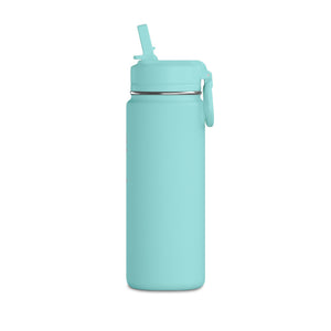 Personalized 20oz Mini Water Bottle — custom name, Minimal Splash Logo Stainless Sport Bottle