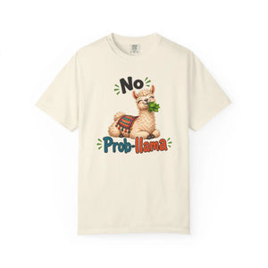 No probllama funny llama t-shirt - t-shirts