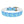 Blue spheres Dog Collar