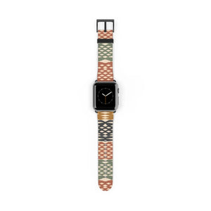 Southwestern Pattern Watch Band — Boho Aztec Apple Watch Strap
