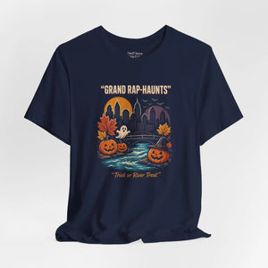 Grand rap-haunts halloween graphic tee - t-shirts