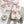 Vintage pink floral wrapping paper