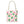 Tote Bag — Tropical Flamingo Palm Print Beach Tote