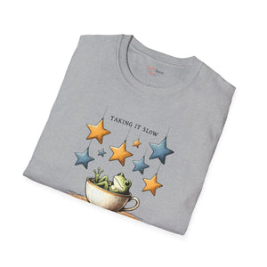 Take time to shine coffee star t-shirt - t-shirts