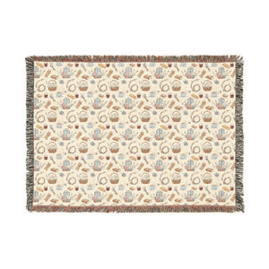 Cozy Mosaic Woven Blanket — Boho Geometric Throw for Living Room & Bedroom