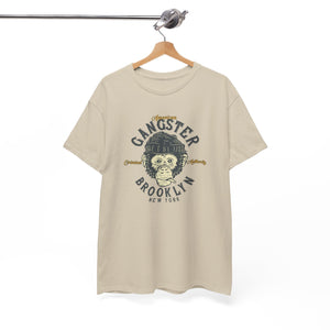 Gangster Brooklyn monkey, Unisex Heavy Cotton Tee