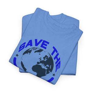 Save the planet, Earth Day, Unisex Heavy Cotton Tee