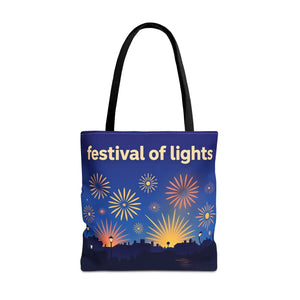 Print running to the panel edges on a DipaliZ all-over tote bag