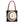 Crescent moon and scattered stars across the canvas panel of a DipaliZ all-over print tote