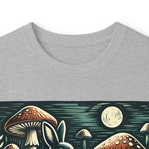Grow through it mushroom long sleeve tee - t-shirts