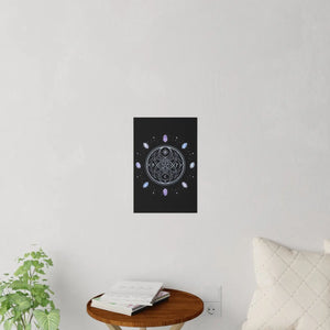 Mystic Crystal Witchcraft Wall Decal