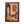 Framed Vertical Poster — Desert Arch Abstract Print (Warm Terracotta Sun)