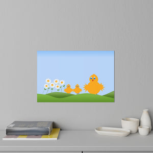 Birds in a meadow, Wall Decals