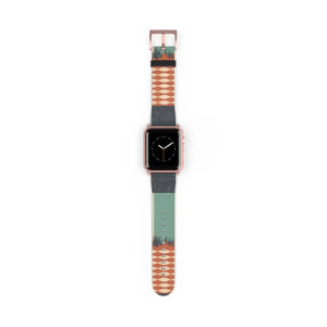 Printed folds and creases in the DipaliZ tie-dye strap artwork