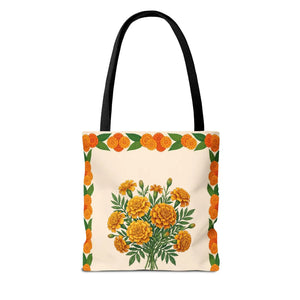Marigold Bouquet Tote Bag