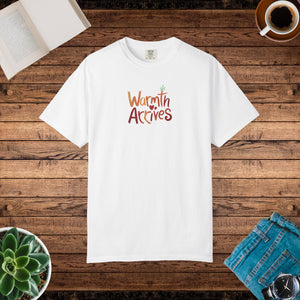 Warmth Arrives, Unisex Garment-Dyed T-shirt