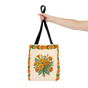 Marigold Bouquet Tote Bag