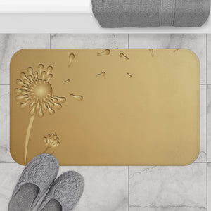 Golden Dandelions, Bath Mat