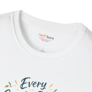 Every Sunrise Brings Possibility Floral T‑Shirt