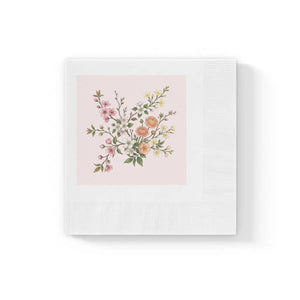 DipaliZ White Coined Napkins Three Ply Party Paper