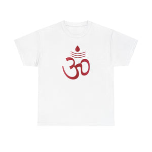 Om or Aum, Unisex heavy cotton tee