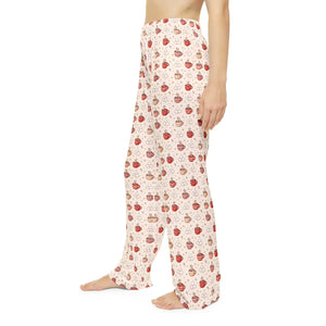 Women’s hot cocoa marshmallows & twinkling stars pajama pants - pajamas